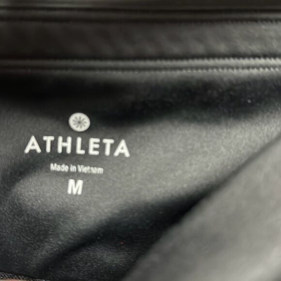 Athleta Abyss/Black Marble Precision 7/8 Tight Legging Size Medium - Picture 5 of 8